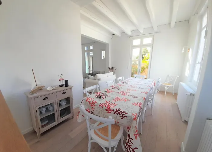 Arcachon-centre Belle Maison 5 Proche Des Plages A Pieds *